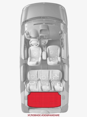 ЭВА коврики «Queen Lux» багажник для Chevrolet Monte Carlo III